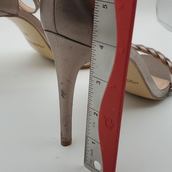 Zoe by Rachel Zoe Womens Ella Leather Closed Toe Formal SIZE 10.0.  S887 - Picture 7 of 8